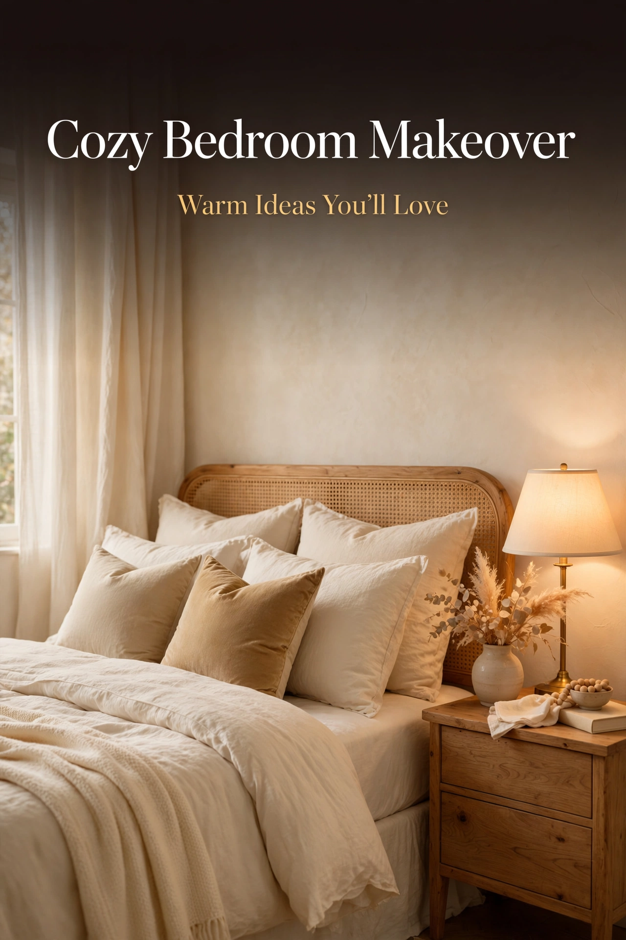 Cozy Bedroom Makeover: 12 Warm Ideas You’ll Love