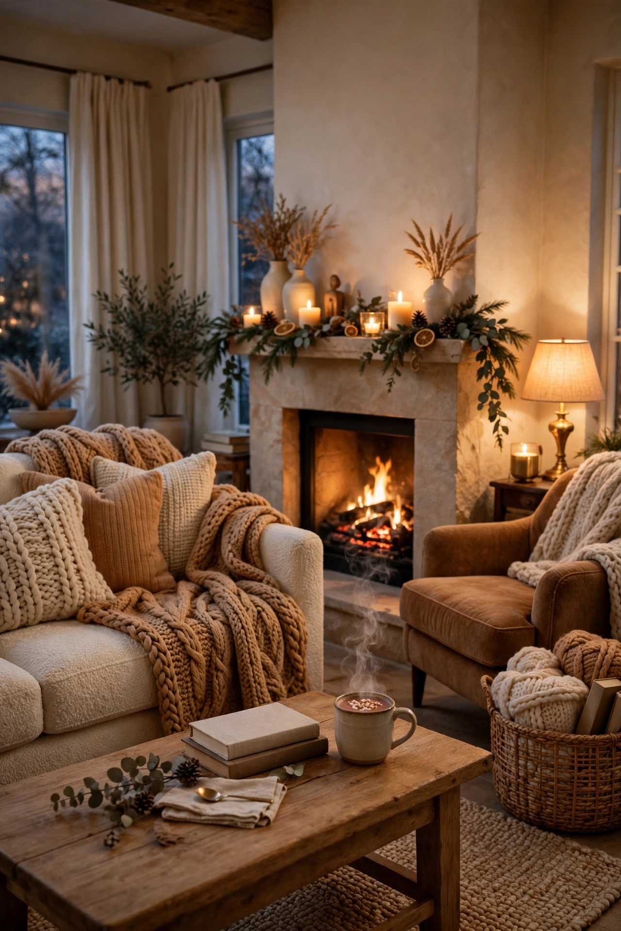 Cozy Winter Home: 11 Warm Ideas for the Coldest Months